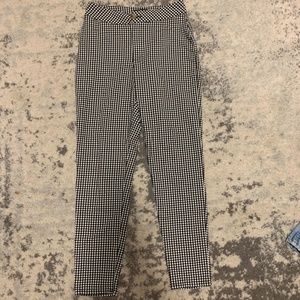 PacSun checkered skinny pants